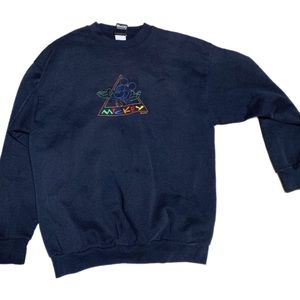 Disney Mickey Crew Neck Rainbow